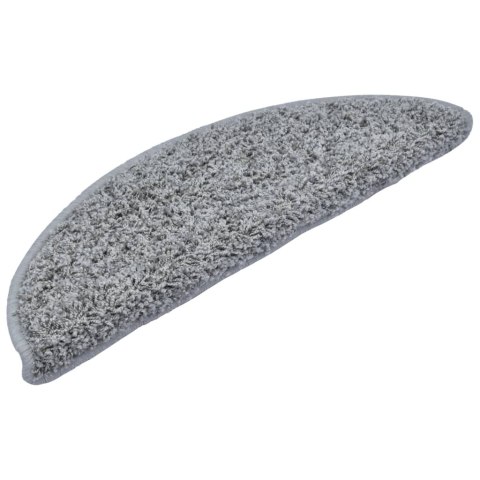 Nakładki na schody, 15 szt., 56 x 20 cm, szare Nakładki na schody, 15 szt., 56 x 20 cm, szare