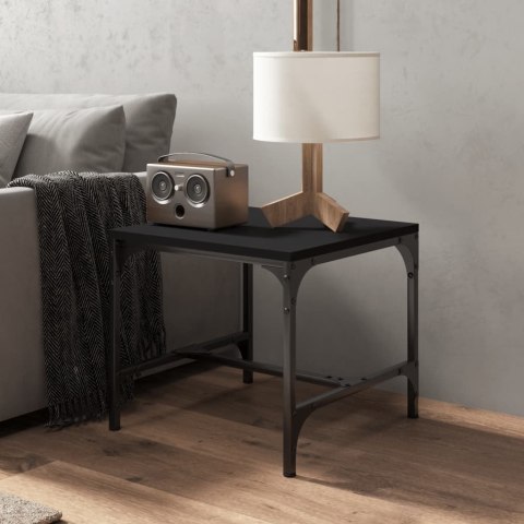 Stolik kawowy, czarny, 50x50x35 cm, materiał drewnopochodny Stolik kawowy, czarny, 50x50x35 cm, materiał drewnopochodny