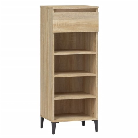 Półka na buty, dąb sonoma 40x36x105 cm, materiał drewnopochodny Półka na buty, dąb sonoma 40x36x105 cm, materiał drewnopochodny