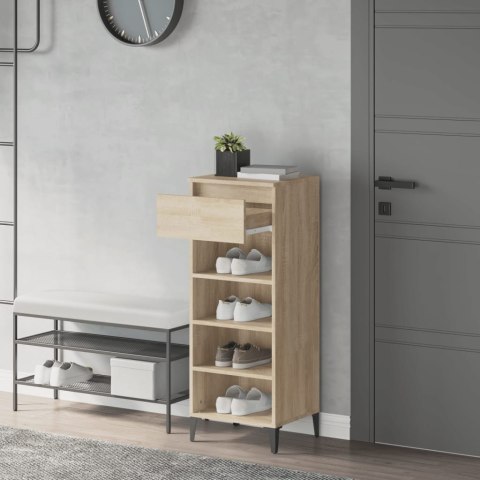 Półka na buty, dąb sonoma 40x36x105 cm, materiał drewnopochodny Półka na buty, dąb sonoma 40x36x105 cm, materiał drewnopochodny