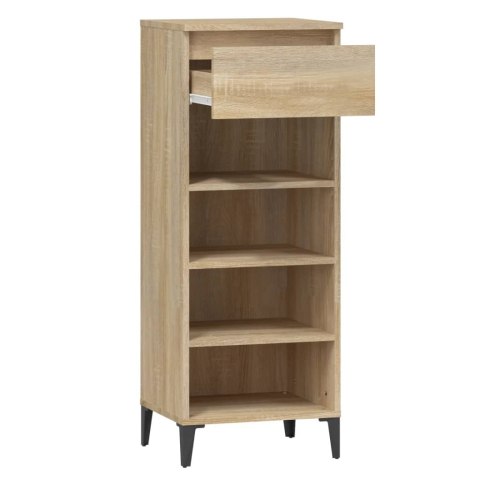 Półka na buty, dąb sonoma 40x36x105 cm, materiał drewnopochodny Półka na buty, dąb sonoma 40x36x105 cm, materiał drewnopochodny