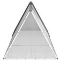  Klatka dla królików, antracytowa, 302,5x80,5x71 cm, stal