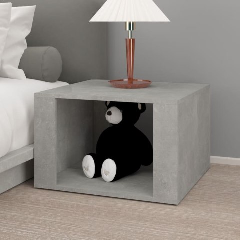 Szafka nocna, szarość betonu, 57x55x36 cm Szafka nocna, szarość betonu, 57x55x36 cm