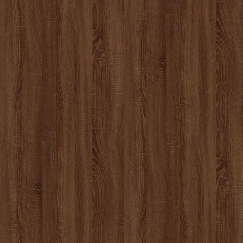 Komoda, brązowy dąb, 100x30x59,5 cm, materiał drewnopochodny Komoda, brązowy dąb, 100x30x59,5 cm, materiał drewnopochodny
