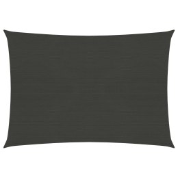  Żagiel przeciwsloneczny, 160 g/m², antracytowy, 2,5x3,5 m, HDPE