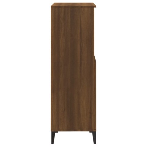 Wysoka szafka, brązowy dąb, 60x36x110 cm Wysoka szafka, brązowy dąb, 60x36x110 cm