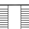  Altana ogrodowa ze zwijanym dachem, 3x4x2,3m, kremowa, 180 g/m²