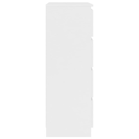 Komoda, biała, 60x35x98,5 cm, materiał drewnopochodny Komoda, biała, 60x35x98,5 cm, materiał drewnopochodny