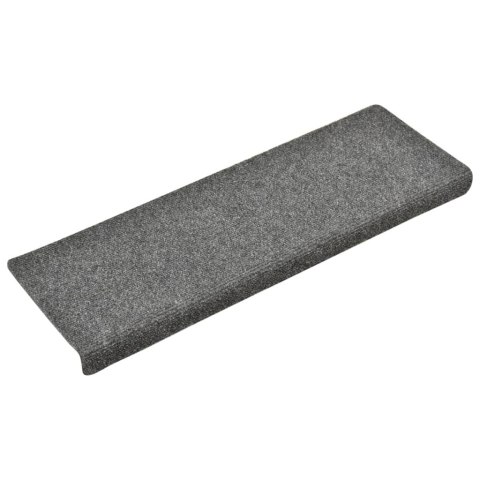 Nakładki na schody, 5 szt., jasnoszare, 65x25 cm Nakładki na schody, 5 szt., jasnoszare, 65x25 cm