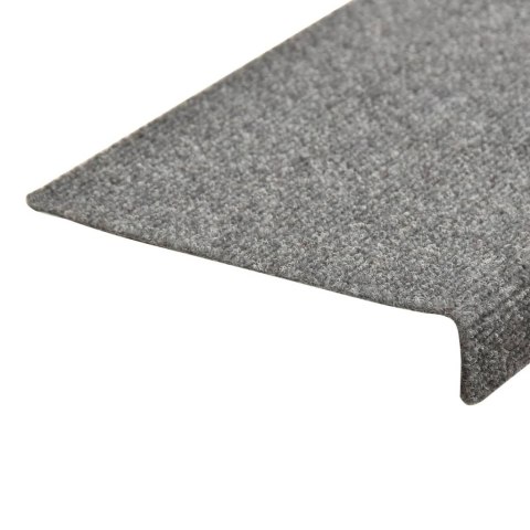 Nakładki na schody, 5 szt., jasnoszare, 65x25 cm Nakładki na schody, 5 szt., jasnoszare, 65x25 cm