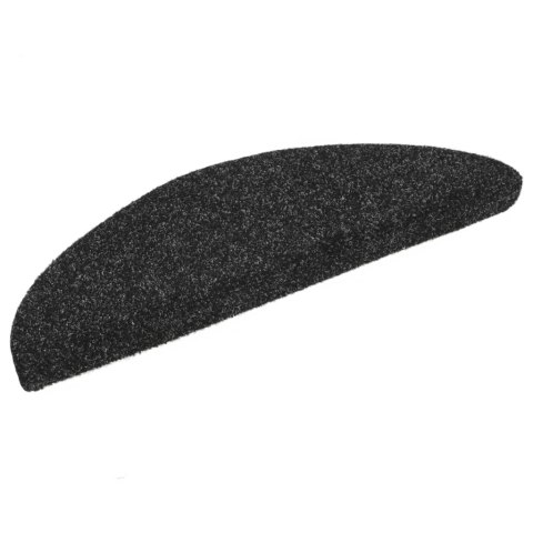 Samoprzylepne nakładki na schody, 10 szt., czarne, 56x17x3 cm Samoprzylepne nakładki na schody, 10 szt., czarne, 56x17x3 cm