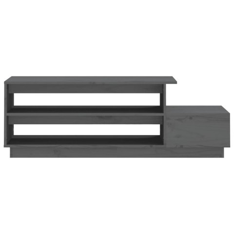 Stolik kawowy, szary, 120x50x40,5 cm, lite drewno sosnowe Stolik kawowy, szary, 120x50x40,5 cm, lite drewno sosnowe