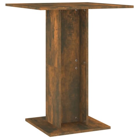 Stolik bistro, przydymiony dąb, 60x60x75 cm Stolik bistro, przydymiony dąb, 60x60x75 cm