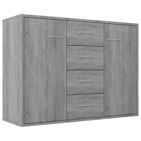 Komoda, szary dąb sonoma, 88x30x65 cm, materiał drewnopochodny Komoda, szary dąb sonoma, 88x30x65 cm, materiał drewnopochodny