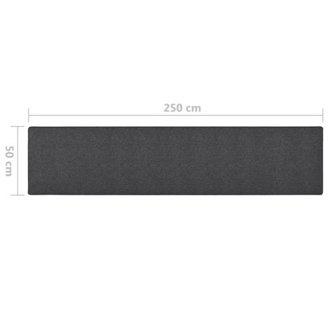 Dywanik, antracytowy, 50x250 cm Dywanik, antracytowy, 50x250 cm