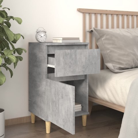 Szafka nocna, szarość betonu, 40x35x70 cm Szafka nocna, szarość betonu, 40x35x70 cm