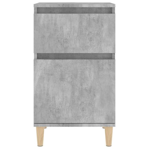 Szafka nocna, szarość betonu, 40x35x70 cm Szafka nocna, szarość betonu, 40x35x70 cm