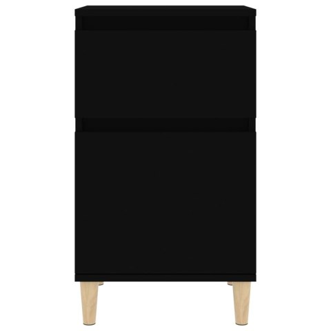 Szafki nocne, 2 szt., czarne, 40x35x70 cm Szafki nocne, 2 szt., czarne, 40x35x70 cm