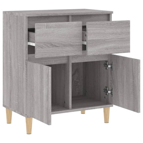 Komoda, szary dąb sonoma, 60x35x70 cm, materiał drewnopochodny Komoda, szary dąb sonoma, 60x35x70 cm, materiał drewnopochodny