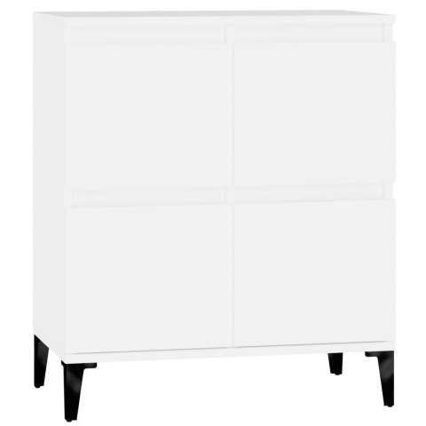 Komoda, biała, 60x35x70 cm, materiał drewnopochodny Komoda, biała, 60x35x70 cm, materiał drewnopochodny
