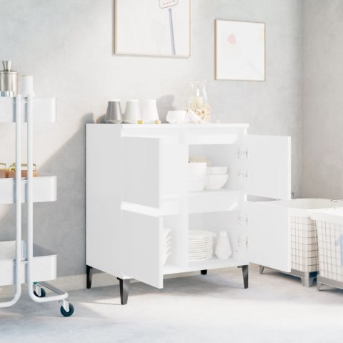 Komoda, biała, 60x35x70 cm, materiał drewnopochodny Komoda, biała, 60x35x70 cm, materiał drewnopochodny