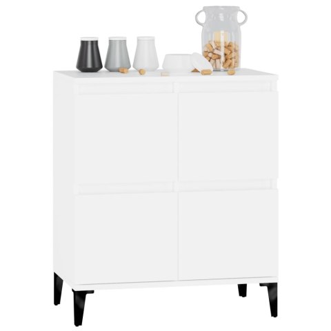 Komoda, biała, 60x35x70 cm, materiał drewnopochodny Komoda, biała, 60x35x70 cm, materiał drewnopochodny