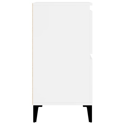 Komoda, biała, 60x35x70 cm, materiał drewnopochodny Komoda, biała, 60x35x70 cm, materiał drewnopochodny