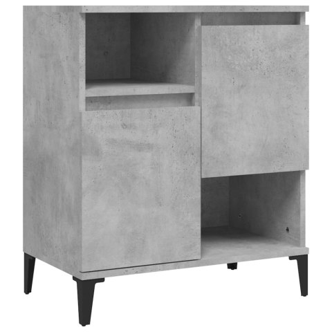 Komoda, szarość betonu, 60x35x70 cm, materiał drewnopochodny Komoda, szarość betonu, 60x35x70 cm, materiał drewnopochodny