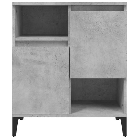 Komoda, szarość betonu, 60x35x70 cm, materiał drewnopochodny Komoda, szarość betonu, 60x35x70 cm, materiał drewnopochodny