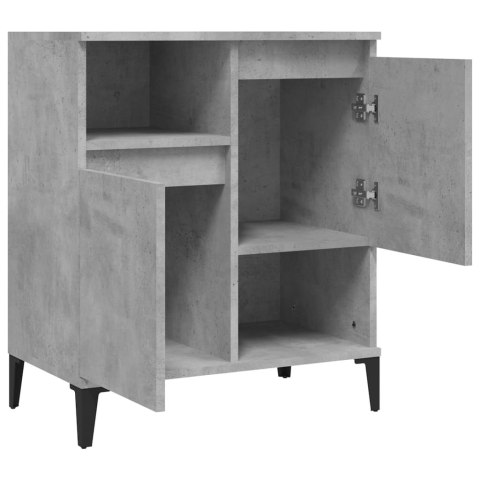Komoda, szarość betonu, 60x35x70 cm, materiał drewnopochodny Komoda, szarość betonu, 60x35x70 cm, materiał drewnopochodny