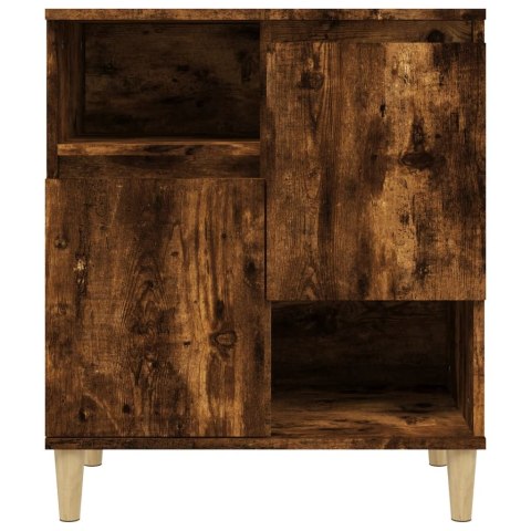 Komoda, przydymiony dąb, 60x35x70 cm, materiał drewnopochodny Komoda, przydymiony dąb, 60x35x70 cm, materiał drewnopochodny