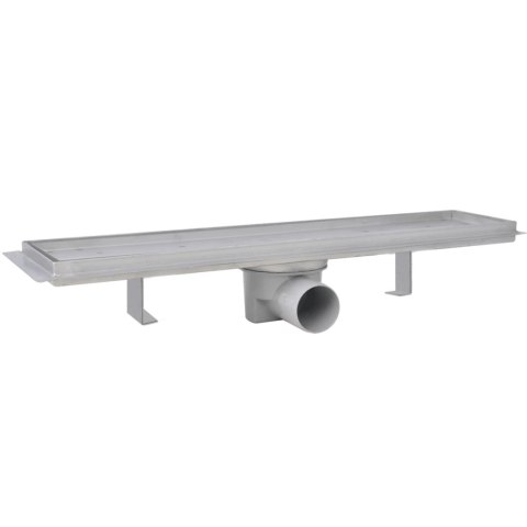 Odpływ prysznicowy liniowy, 2 szt., 530x140 mm, stal nierdzewna Odpływ prysznicowy liniowy, 2 szt., 530x140 mm, stal nierdzewna