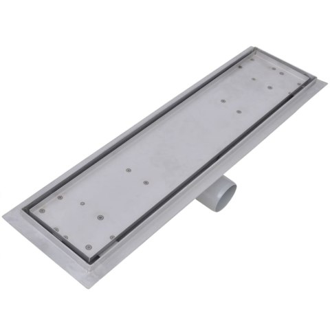 Odpływ prysznicowy liniowy, 2 szt., 530x140 mm, stal nierdzewna Odpływ prysznicowy liniowy, 2 szt., 530x140 mm, stal nierdzewna