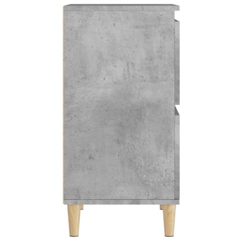 Komoda, szarość betonu, 60x35x70 cm, materiał drewnopochodny Komoda, szarość betonu, 60x35x70 cm, materiał drewnopochodny