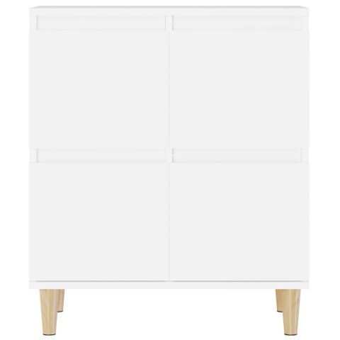 Komody, 2 szt., białe, 60x35x70 cm, materiał drewnopochodny Komody, 2 szt., białe, 60x35x70 cm, materiał drewnopochodny