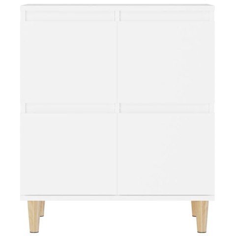 Komody, 3 szt., białe, 60x35x70 cm, materiał drewnopochodny Komody, 3 szt., białe, 60x35x70 cm, materiał drewnopochodny