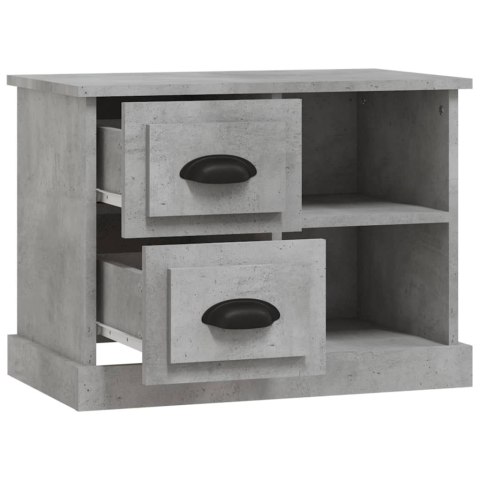 Szafka nocna, szarość betonu, 60x35,5x45 cm Szafka nocna, szarość betonu, 60x35,5x45 cm
