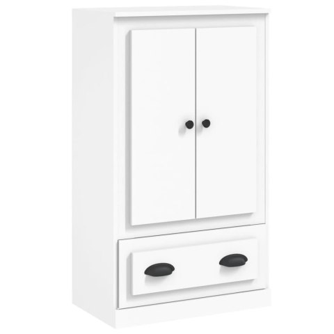 Kredens, biały, 60x35,5x103,5 cm, materiał drewnopochodny Kredens, biały, 60x35,5x103,5 cm, materiał drewnopochodny