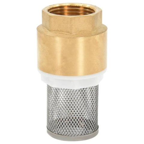 Wąż ssący z mosiężnymi złączkami, 7 m, 25 mm, czarny Wąż ssący z mosiężnymi złączkami, 7 m, 25 mm, czarny