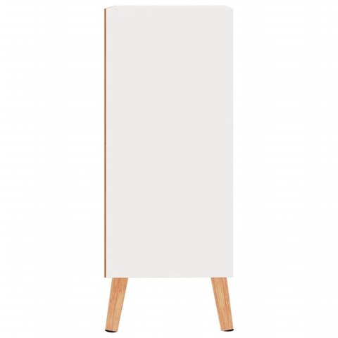 Szafka na wysoki połysk, biała, 60x30x72 cm, płyta wiórowa Szafka na wysoki połysk, biała, 60x30x72 cm, płyta wiórowa