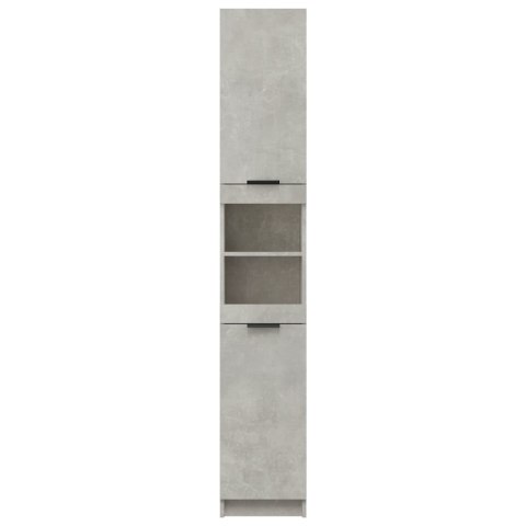 Szafka łazienkowa, betonowa szarość, 32x34x188,5 cm Szafka łazienkowa, betonowa szarość, 32x34x188,5 cm