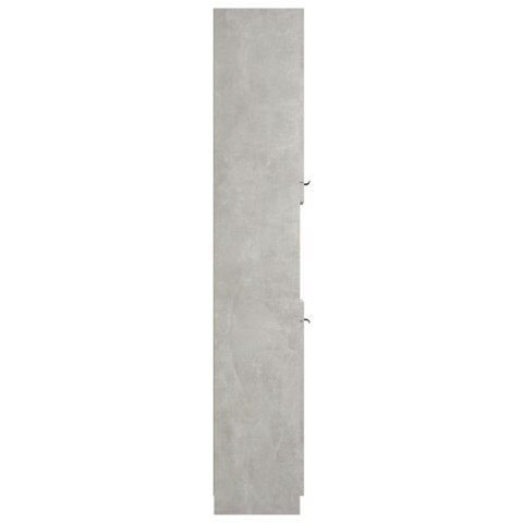 Szafka łazienkowa, betonowa szarość, 32x34x188,5 cm Szafka łazienkowa, betonowa szarość, 32x34x188,5 cm