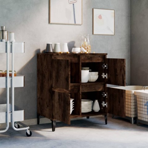 Komoda, przydymiony dąb, 60x35x70 cm, materiał drewnopochodny Komoda, przydymiony dąb, 60x35x70 cm, materiał drewnopochodny
