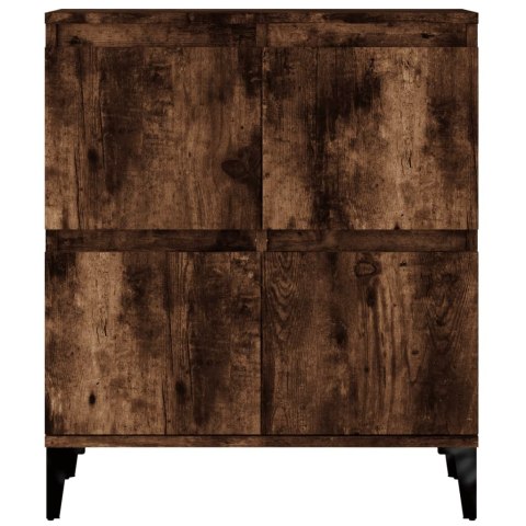 Komoda, przydymiony dąb, 60x35x70 cm, materiał drewnopochodny Komoda, przydymiony dąb, 60x35x70 cm, materiał drewnopochodny