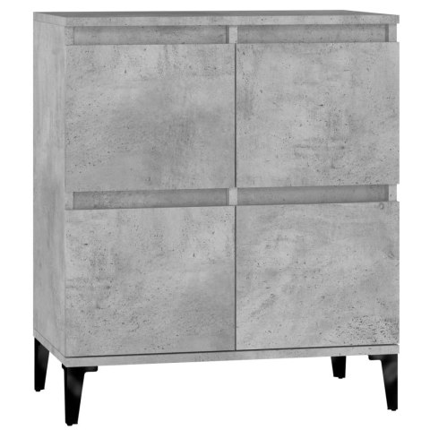 Komoda, szarość betonu, 60x35x70 cm, materiał drewnopochodny Komoda, szarość betonu, 60x35x70 cm, materiał drewnopochodny
