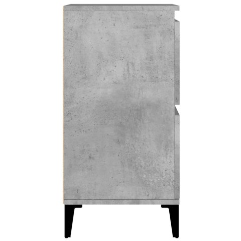 Komoda, szarość betonu, 60x35x70 cm, materiał drewnopochodny Komoda, szarość betonu, 60x35x70 cm, materiał drewnopochodny