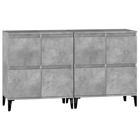 Komody, 2 szt., szarość betonu, 60x35x70 cm Komody, 2 szt., szarość betonu, 60x35x70 cm