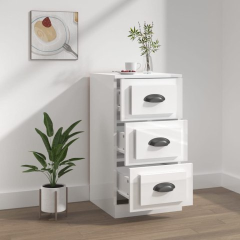 Szafka, biała z połyskiem, 36x35,5x67,5 cm Szafka, biała z połyskiem, 36x35,5x67,5 cm