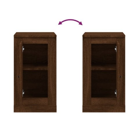 Szafka, brązowy dąb, 37,5x35,5x67,5 cm, materiał drewnopochodny Szafka, brązowy dąb, 37,5x35,5x67,5 cm, materiał drewnopochodny