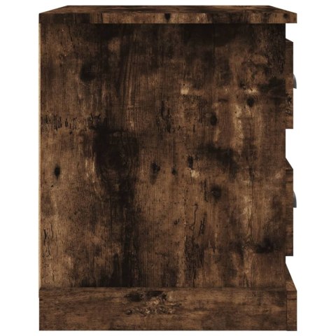 Szafka nocna, przydymiony dąb, 39x39x47,5 cm Szafka nocna, przydymiony dąb, 39x39x47,5 cm